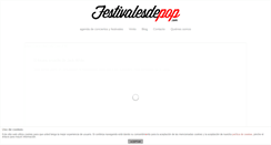 Desktop Screenshot of festivalesdepop.com